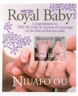 NIUAFO'OU - 2013 - Royal Baby  -  BF Neufs // Mnh - Tonga (1970-...)