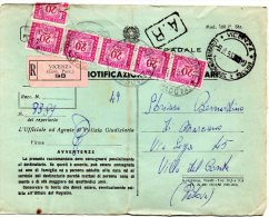 1955 LETTERA  CON ANNULLO VICENZA - Postage Due