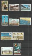 DUBAI 1971 - DEFINITIVES - FULL SET - USED OBLITERE GESTEMPELT USADO - Dubai