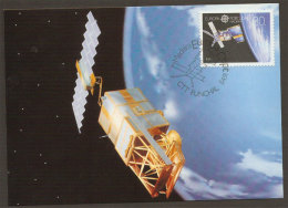 Portugal Madère Europa CEPT 1991 Space Carte Maximum Portugal Madeira Europa CEPT Maxicard - Europe