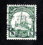 (1523)  S.W.A. 1906  Mi.25 (o)  Catalogue  € 1.70 - German South West Africa