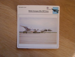 BRITISH AEROSPACE  BAe HP Victor Bombardier Lourd Grande Bretagne  FICHE AVION Avec Description    Aircraft Aviation - Avions