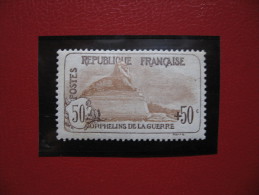 FRANCE - 1917 (**) Y&T N° 153 - Orphelins - Defect - Gomme - Gum - Petite Tâche Rouille Au Dos - Unused Stamps
