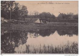 89. Yonne : L ´ Isle Sur Serein  : Un Coin De La Rivière . - L'Isle Sur Serein