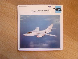 DOUGLAS A 3 Skywarrior Bombardier Moyen  USA  FICHE AVION Avec Description    Aircraft Aviation - Airplanes