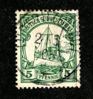 (1534)  S.W.A. 1901  Mi.12  (o)  Catalogue  € 2.00 - Deutsch-Südwestafrika