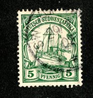 (1535)  S.W.A. 1901  Mi.12  (o)  Catalogue  € 2.00 - África Del Sudoeste Alemana