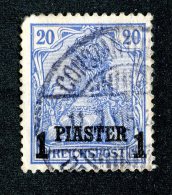 (1554)  Turkey 1900  Mi.14 I  (o)  Catalogue  € 2.40 - Deutsche Post In Der Türkei