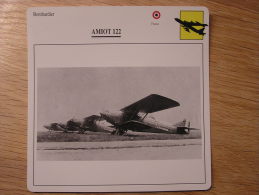 AMIOT 122 Bombardier  France   FICHE AVION Avec Description    Aircraft Aviation - Avions