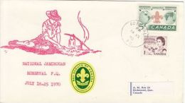 CANADA 1970 SCOUTING COMMEMORATIVE COVER - Lettres & Documents