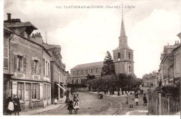 Saint-Romain De Colbosc (Le Havre-Seine-Maritime)-1919-L'Eglise-Animée-Enfants-Edit. E.Mellet-Harfleur - Saint Romain De Colbosc