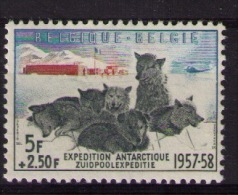 BELGIUM 1957 Geophysic Year MNH - Année Géophysique Internationale