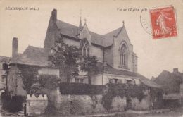 Cp , 49 , BÉHUARD , Vue De L'Église - Other & Unclassified