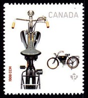 Canada (Scott No.2647 - Motocyclettes/ Motorcycles) (**) Autocollant / Selfadhesive - Neufs