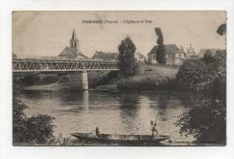 CPA 86 : INGRANDES   Pont Et église   1917    VOIR  DESCRIPTIF  §§§§ - Ingrandes