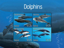 Tuvalu-2013-Marine Life-Dolphins Of Pacific - Delfines