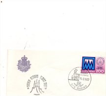 1982 LETTERA S. MARINO - Brieven En Documenten