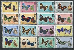 117 BELIZE 1974 - Papillons - Neuf Sans Charniere (Yvert 335/50) - Belize (1973-...)