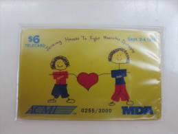 ACMI Prepaid Phonecard,fight MDA,mint In Blister - Other & Unclassified