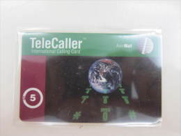 Telecaller Prepaid Phonecard,Earth - Andere & Zonder Classificatie