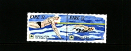 IRELAND/EIRE - 1993  IRISH AMATEUR SWIMMING ASSOCIATION  PAIR  MINT NH - Ungebraucht