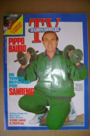 PBV/11 TV RADIOCORRIERE N.6 - 1992/ PIPPO BAUDO/ OLIMPIADI INVERNALI ALBERTVILLE : ALBERTO TOMBA - Télévision