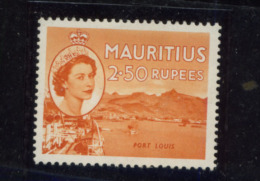 Mauritius (Maurice) 1953 Definitive R2.5 MH - Mauritius (1968-...)