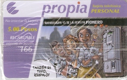 PR-044/b TARJETA DE CUBA DE PROPIA DEL ANIV. REVISTA PIONERO 22/04/2008 (NUEVA-MINT) - Cuba