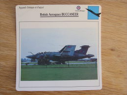 BRITISH AEROSPACE Buccaneer   Appareil D' Attaque Et D' Appui FICHE AVION Avec Description   Aircraft Aviation - Avions