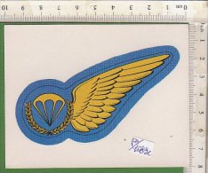 PO1089C# ADESIVO STICKERS PANINI 1980 - FIGURINE - AVIAZIONE - PARACADUTISTI - Fliegerei