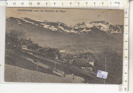 PO1336C# SVIZZERA - CHARDONNE - ROCHERS DE NAYE  VG 1949 - Chardonne