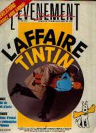 « L’affaire TINTIN » In « L’événement Du Jeudi  N° 104 (1986) : 20 Pages D’articles + Illustrations - Tintin