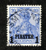 (1675)  Turkey 1902  Mi.14 II  (o)   Catalogue  € 9.00 - Deutsche Post In Der Türkei
