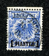 (1685)  Turkey 1889  Mi.8  (o)   Catalogue  € 3.00 - Deutsche Post In Der Türkei