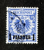 (1696)  Turkey 1891  Mi.8  (o)   Catalogue  € 13.00 - Deutsche Post In Der Türkei