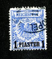 (1700)  Turkey 1889  Mi.8 B (o)   Catalogue  € 13.00 - Deutsche Post In Der Türkei