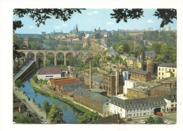 Cp, Luxembourg, Luxembourg Ville, Vue Générale, Ville Basse De Clausen Et Ville Haute - Luxembourg - Ville