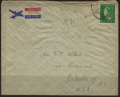NETHERLANDS 1948, Airmail Cover To USA PV27a - Lettres & Documents