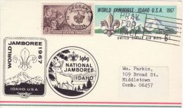 USA 1969 NATIONAL  JAMBOREE POSTCARD - Briefe U. Dokumente