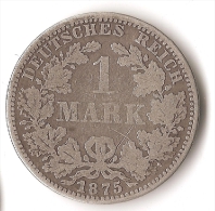 ALLEMAGNE   1  MARK  1875  ARGENT - 1 Mark