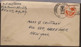 USA 1949 6c Airmail US Navy FPO Cover PV34a - Briefe U. Dokumente