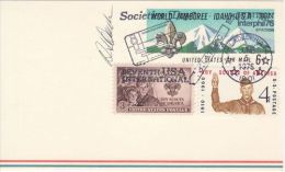 USA 1976 SCOUTING  POSTMARK - Covers & Documents