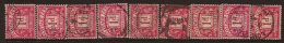 GREAT BRITAIN 1924 1d Postage Dues (9) U SB131 - Portomarken