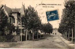 LE MESLE SUR SARTHE AVENUE DE LA GARE    REF 34390 - Le Mêle-sur-Sarthe