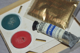 PAILLARD PEINTURES POUDRE OR GOLD Marque PAILLARD GOUACHES AQUARELLE - Altri & Non Classificati