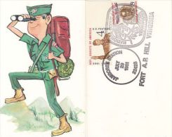 USA 1981 NATIONAL SCOUT JAMBOREE  COMMEMORATIVE POSTCARD - Briefe U. Dokumente