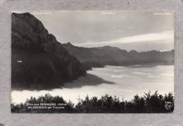 40950   Austria,   Blick  Vom  Grunberg, 1004 M.  Bei  Gmunden  Am  Traunsee,  VG  1963 - Gmunden