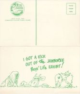 USA 1969 NATIONAL JAMBOREE  POSTCARD BLANK - Covers & Documents