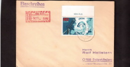 DDR Selbstbucher Postamt 1066 Berlin Auf Einschreibebrief Nach Stuttgart SbPA - Covers & Documents