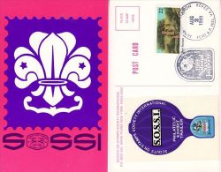 USA 1989 NATIONAL  SCOUT JAMBOREE  POSTCARD - Covers & Documents